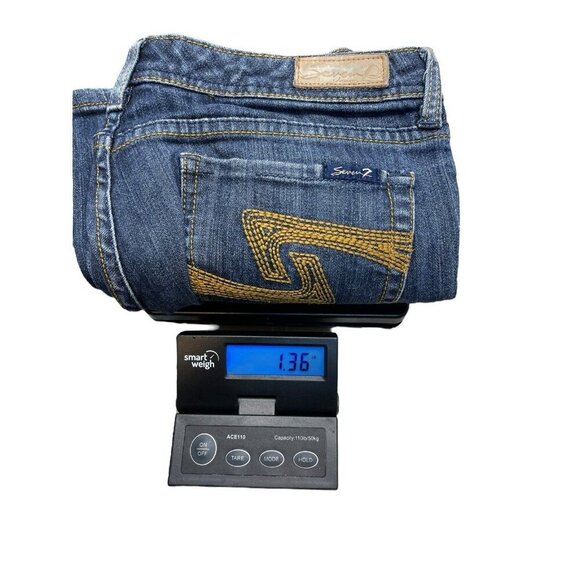 Seven 7 Straight Jeans Men’s 32 Blue - Picture 7 of 7